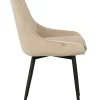 SIERRA STOL SAMMET BEIGE/SVART