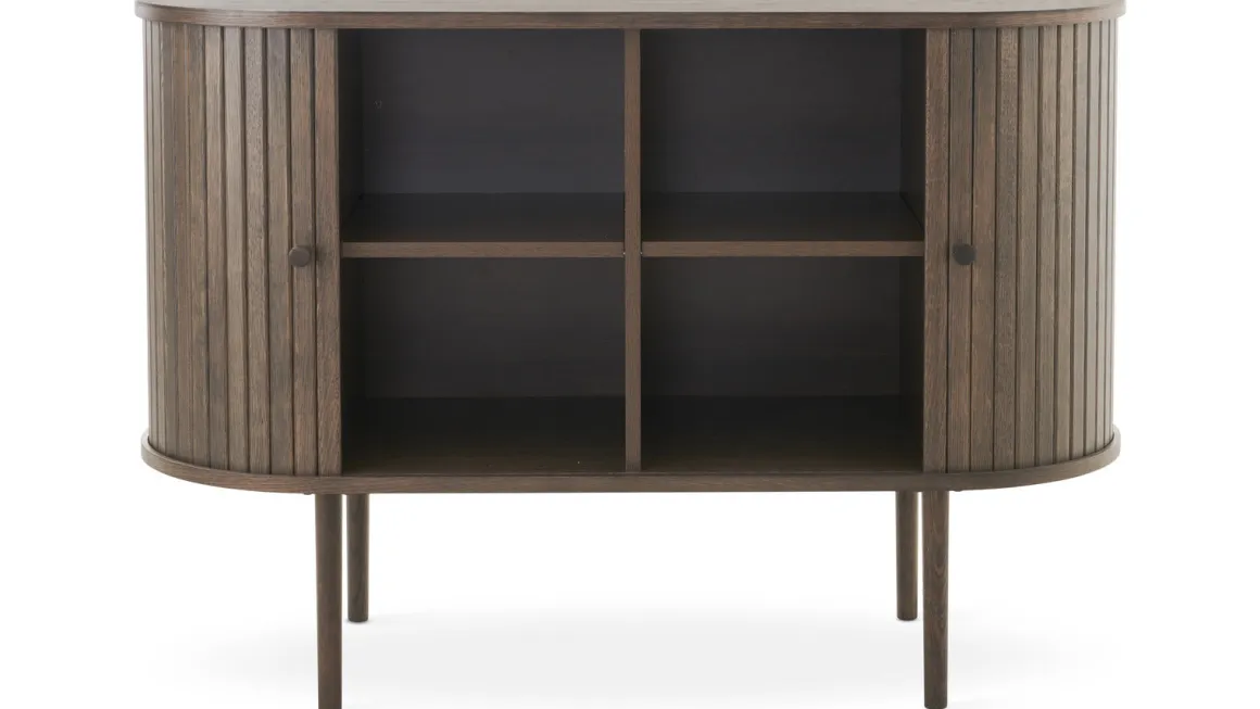 Slide Sideboard 110 Brunlackad ek