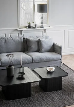 SULLIVAN SOFFBORD SVART 80X80