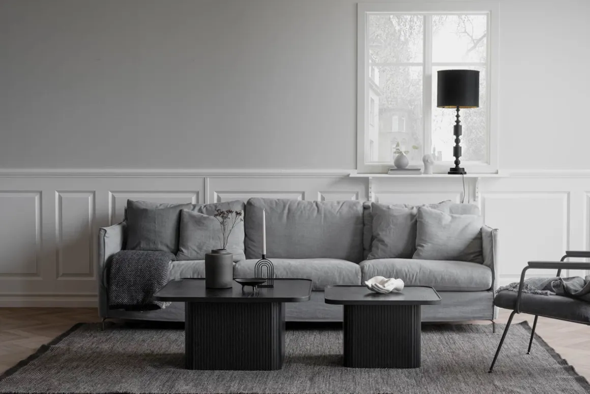 SULLIVAN SOFFBORD SVART 60X60