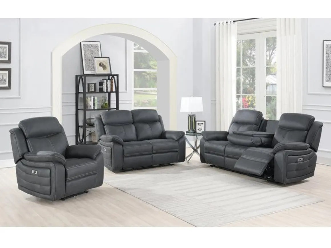 Teddy 3-sits EL Reclinersoffa