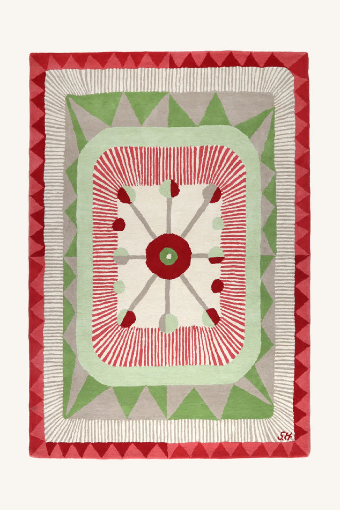 ZIGZAG RED MATTA